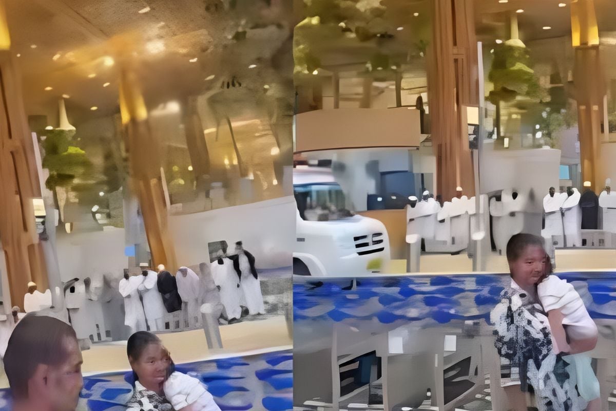 दोहरी नीति एयरपोर्ट पर नमाज का वीडियो वायरल BJP ने कांग्रेस पर बोला हमला