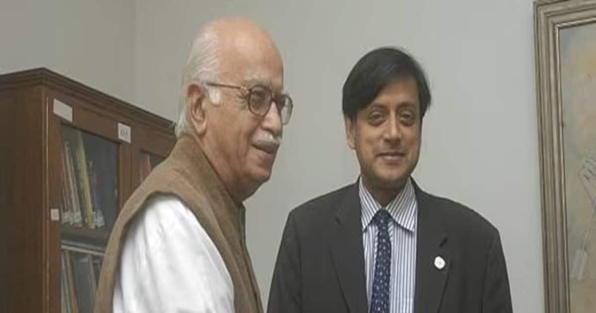 आडवाणी को नेहरू के बराबर खड़ा कर घिर गए थरूर, कांग्रेस में फिर घमासान!