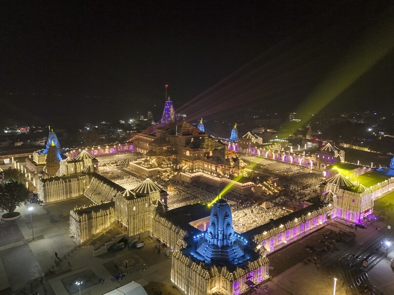 ayodhya dhwajarohan news