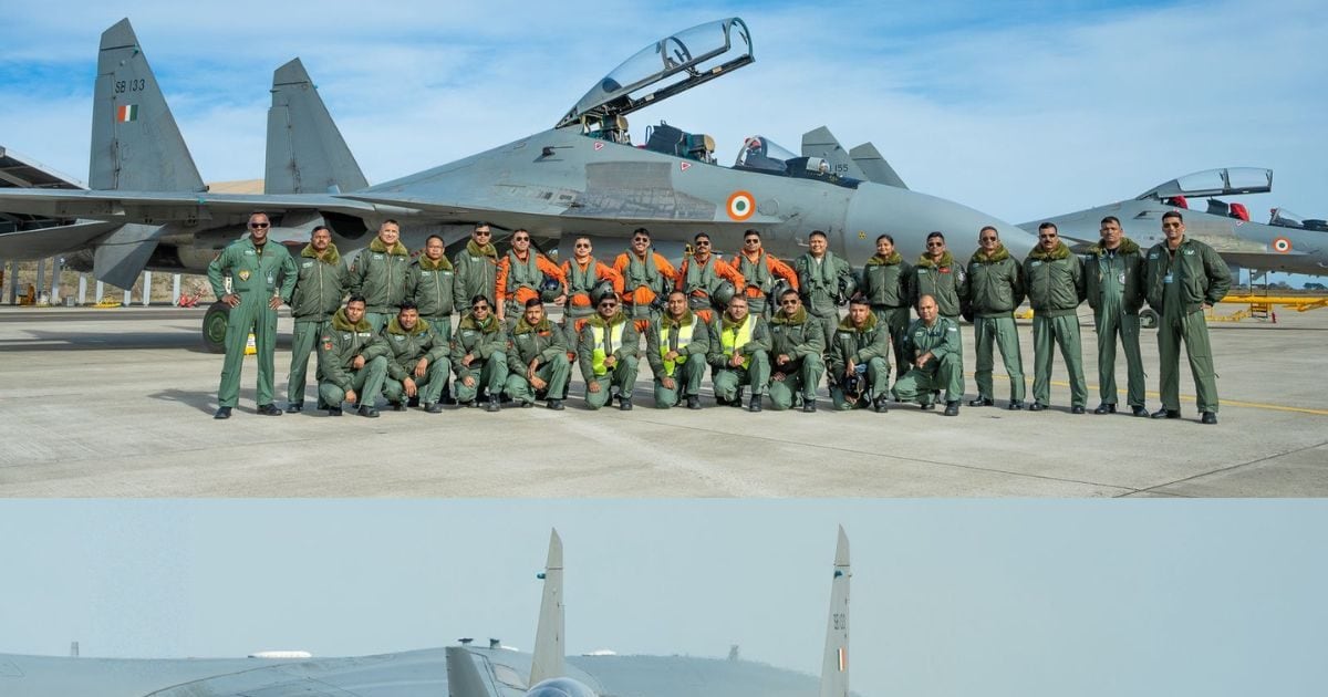 आसमान बना रणभूमि, ‘गारुड़ा 25’ अभ्यास शुरू फ्रांस में गरजेंगे IAF के सुखोई