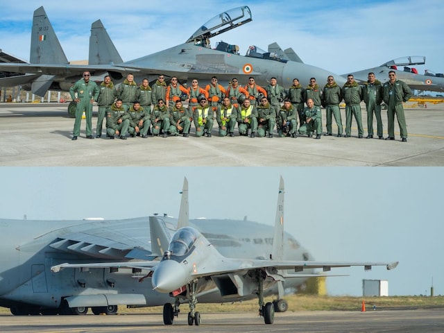 आसमान बना रणभूमि, ‘गारुड़ा 25’ अभ्यास शुरू फ्रांस में गरजेंगे IAF के सुखोई आसमान बना रणभूमि, ‘गारुड़ा 25’ अभ्यास शुरू फ्रांस में गरजेंगे IAF के सुखोई