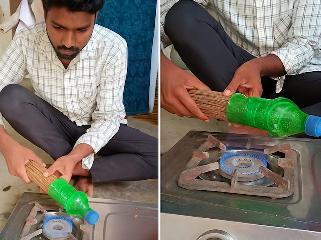 Broomstick coming out again and again? The viral video created a sensation