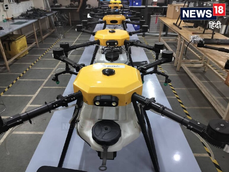 इस एग्री ड्रोन को डीजीसीए ने मंजूरी दी है. 