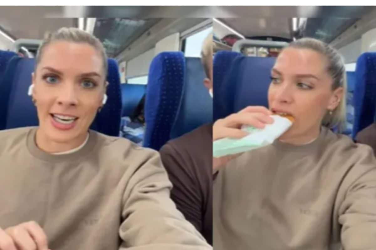 वंदेभारत में बैठी गोरी मेम ट्रेन का खाना देख अंग्रेजों के उड़े होश बोली