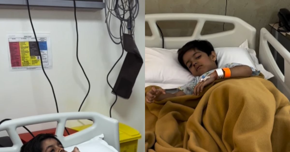 नोएडा की जहरीली हवा इतनी खतरनाक! 5 साल के बच्चे की करनी पड़ी सर्जरी, मां ने  रोते हुए सोशल मीडिया पर बताया दर्द