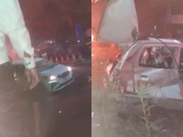 जिस कार में हुआ था धमाका, आ गई उसकी पहली तस्वीर, वीडियो देखकर हिल जाएंगे आप