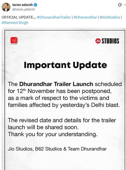 dhurandhar trailer dhurandhar trailer