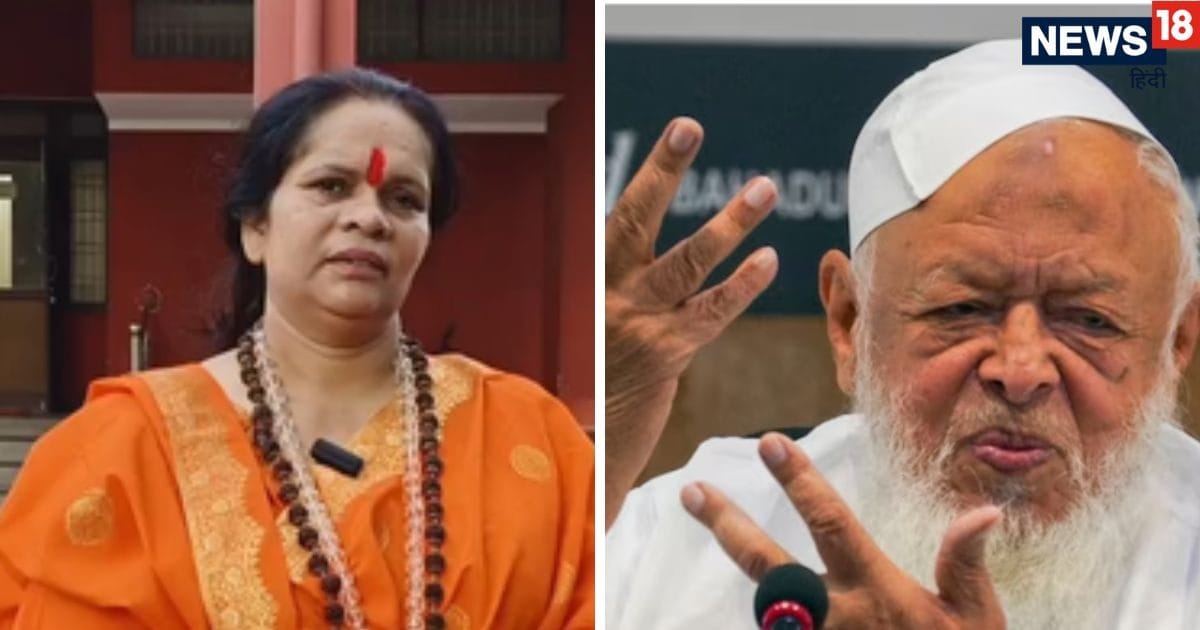 'मदरसे आतंकियों के अड्डा...' मौलाना मदनी के बयान पर साध्वी प्राची का पलटवार