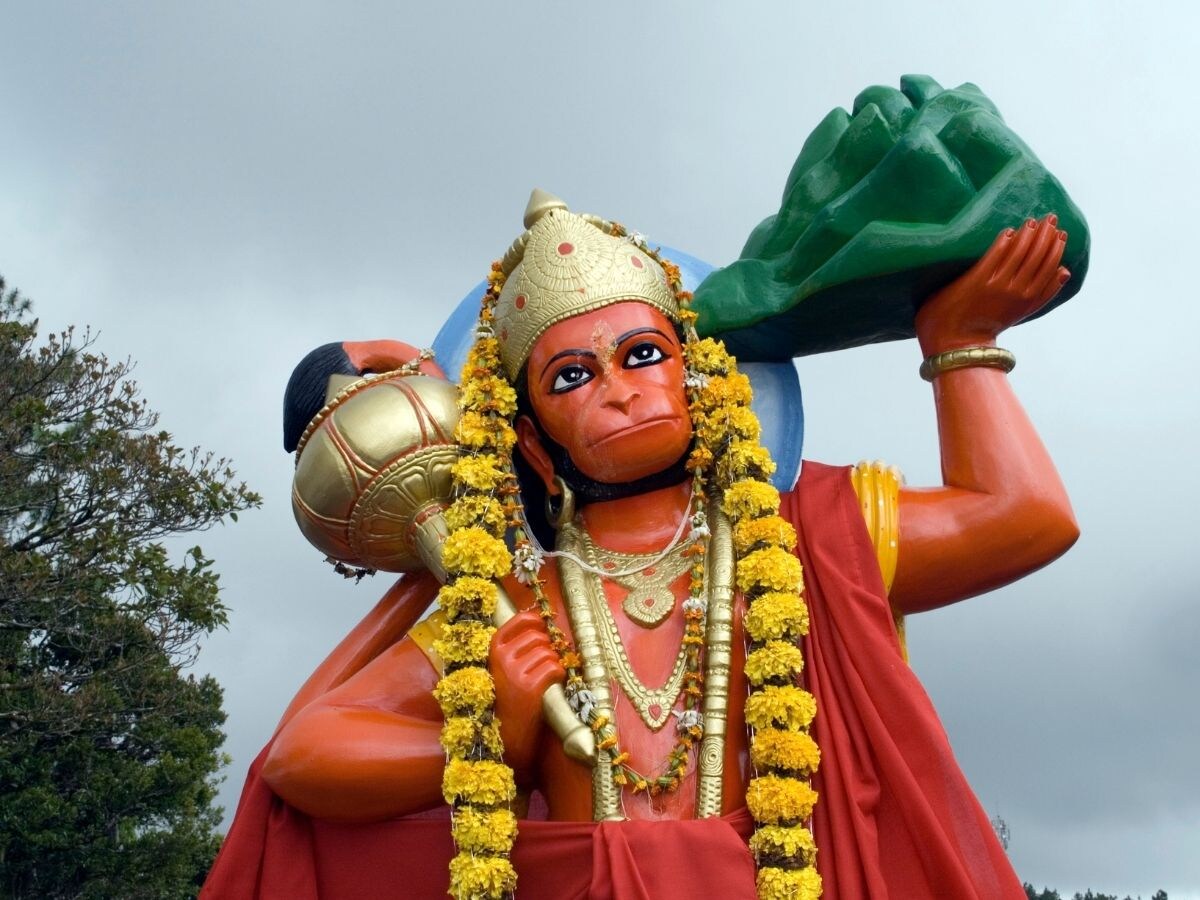 Hanuman Ji photo placement