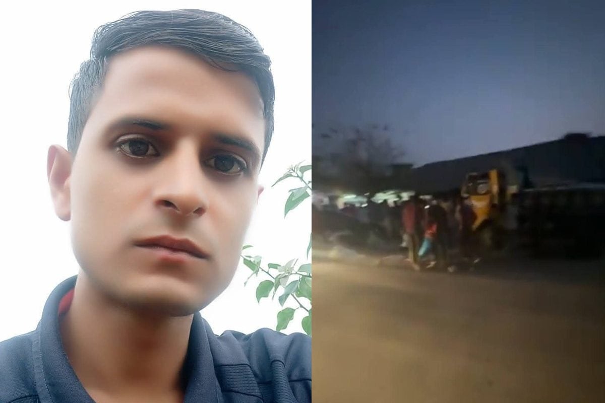 तेज रफ्तार ट्रक की टक्कर से स्कूटी सवार की मौत गुस्साए लोगों ने NH किया जाम