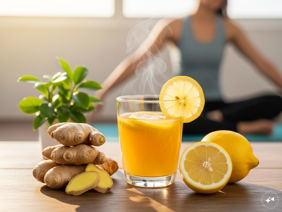 Benefits of lemon and ginger juice