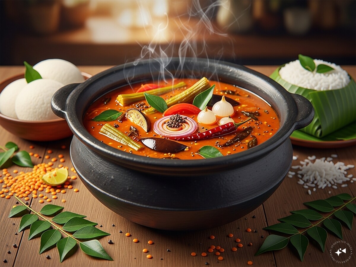 Hotel style sambar recipe