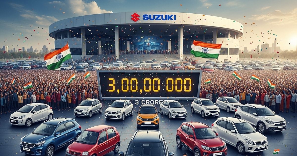 Maruti created history by selling 3 crore cars! Alto 800 becomes the 'commander' of the company