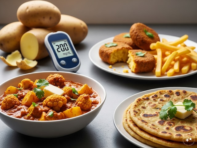 आलू की सब्जी खाने से कौन सी बीमारी हो सकती है?