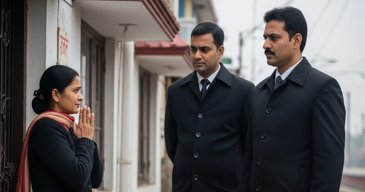 महिला का वीडियो सोशल में हुआ इतना वायरल, घर पहुंचा रेलवे, महिला ने हाथ जोड़े