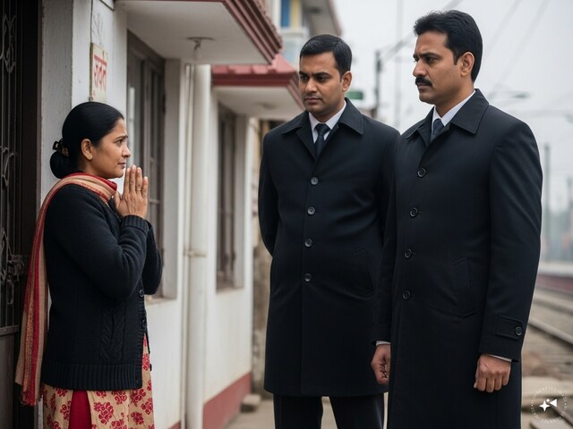 महिला का वीडियो सोशल में हुआ इतना वायरल, घर पहुंचा रेलवे, महिला ने हाथ जोड़े