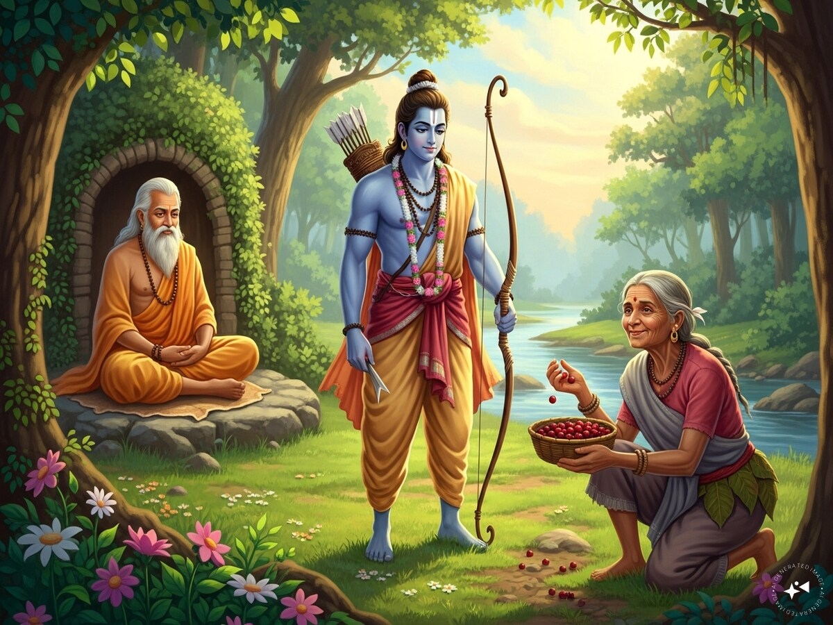 Agastya Muni, Shabari devotion