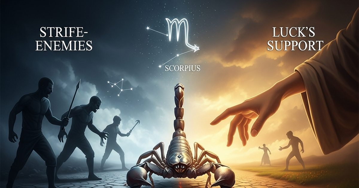 Aaj ka Vrishchik Rashifal: एक तरफ क्लेश-शत्रु, दूसरी तरफ भाग्य का साथ! वृश्चिक राशि वालों की आज अग्निपरीक्षा Aaj ka Vrishchik Rashifal: एक तरफ क्लेश-शत्रु, दूसरी तरफ भाग्य का साथ! वृश्चिक राशि वालों की आज अग्निपरीक्षा