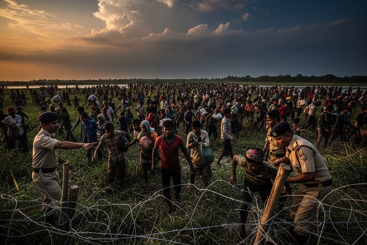 बंगाल में SIR का असर बांग्लादेश भाग रहे घुसपैठिए अब तक 94 गिरफ्तार