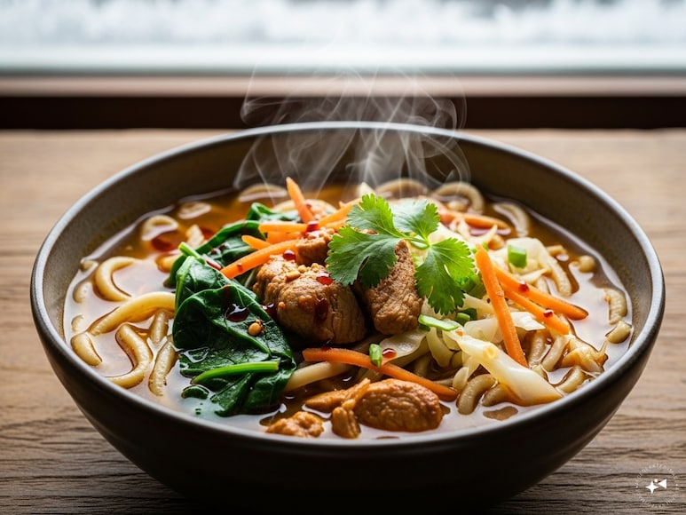 Homemade Himalayan Style Thukpa Soup Recipe for Winter