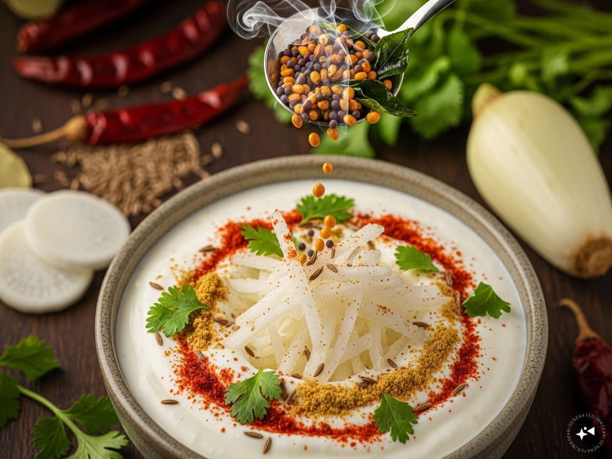 Mooli Raita Recipe Mooli Raita Recipe