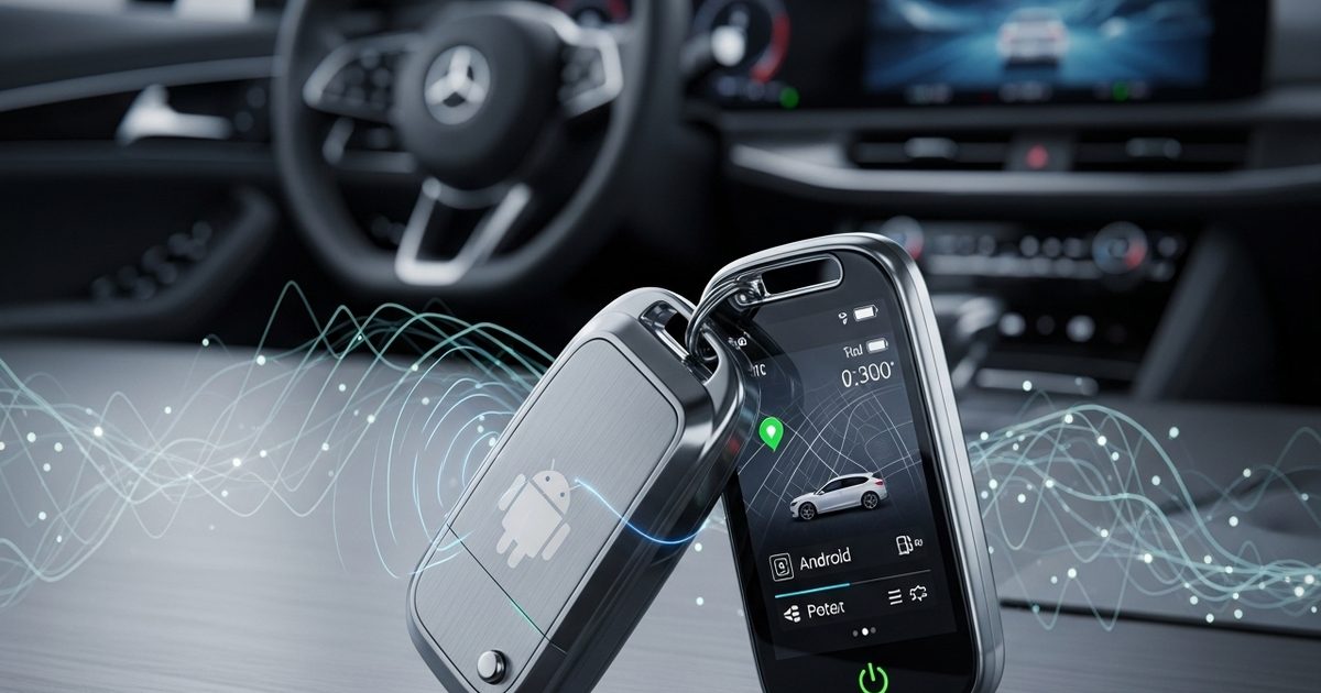 Android digital car? How does your car get unlocked from your phone? understand in easy language