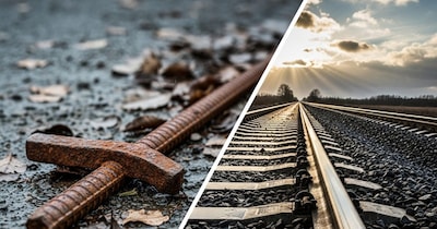 Why Train Tracks Resist Rust While Ordinary Iron Turns to Scrap: Experts Uncover Key Factors
