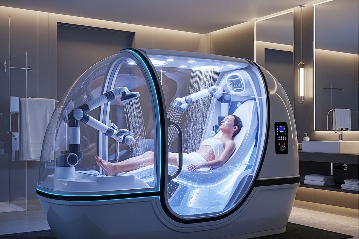 ठंड की सबसे बड़ी परेशानी दूर! मशीन कि देखते ही कपड़े उतार दौड़ जाएंगे बाथरूम