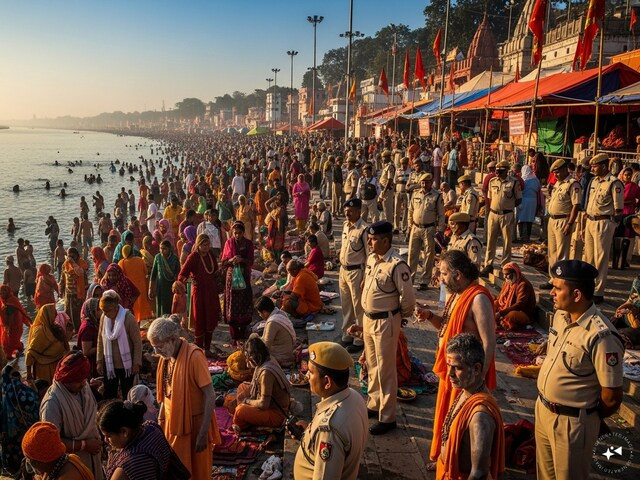 महाकुंभ से कम नहीं होगी माघ मेले की सिक्‍योरिटी, खुफ‍िया एजें‍सिया रखेंगी नजर