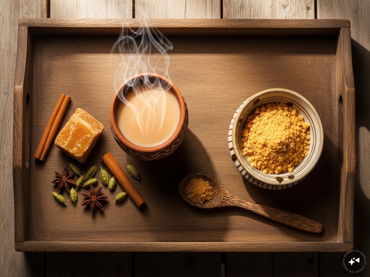 Jaggery Chai Recipe