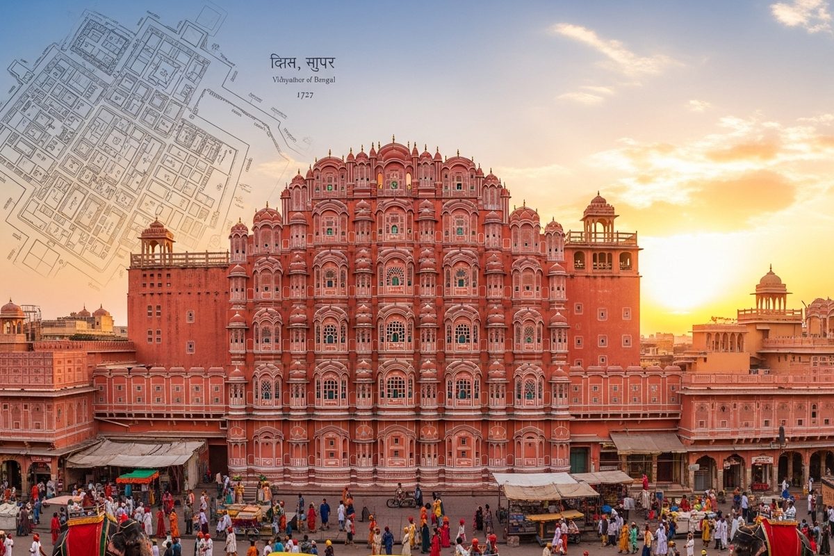 कौन थे वो बंगाली विद्याधर जिन्होंने 298 साल पहले बनाया था जयपुर का नक्शा