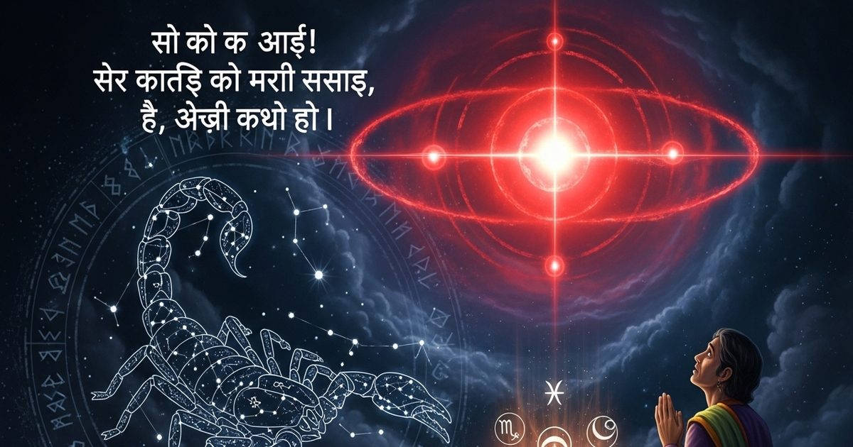 वृश्चिक राशि वालों सावधान! आज बन रहा है हानिकारक योग, जानें बचाव के उपाय