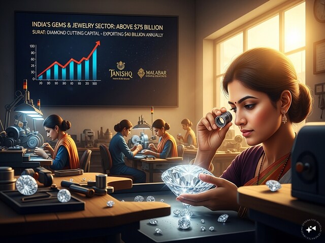 चमकते रत्न, दमकता भारत, आभूषण उद्योग कैसे बना ग्लोबल मार्केट का ‘शाइनिंग स्टार