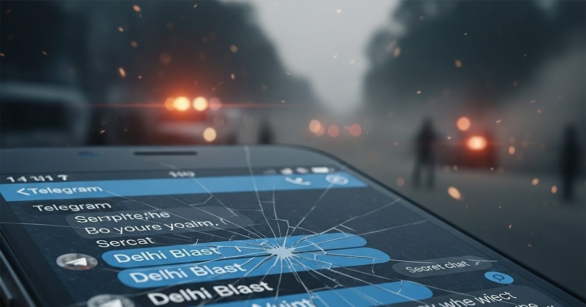 Tach – दिल्ली चांदनी चौक ब्लास्ट: टेलीग्राम सीक्रेट चैट से साजिश, जांच कठिन