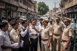 पुलिस के खिलाफ व्यापारियों का मोर्चा तेज! गोपालजी मंदिर में चली लंबी बैठक