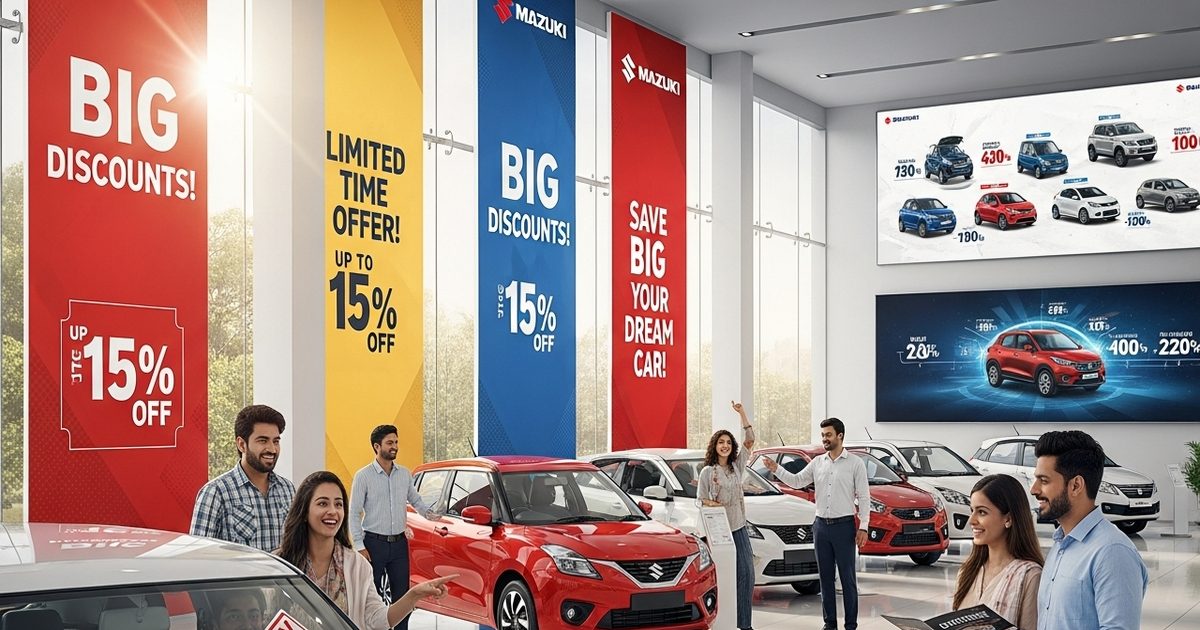 Great opportunity to buy Maruti car! Full discounts will be available on Alto, Celerio, Wagon R, Swift in November Great opportunity to buy Maruti car! Full discounts will be available on Alto, Celerio, Wagon R, Swift in November