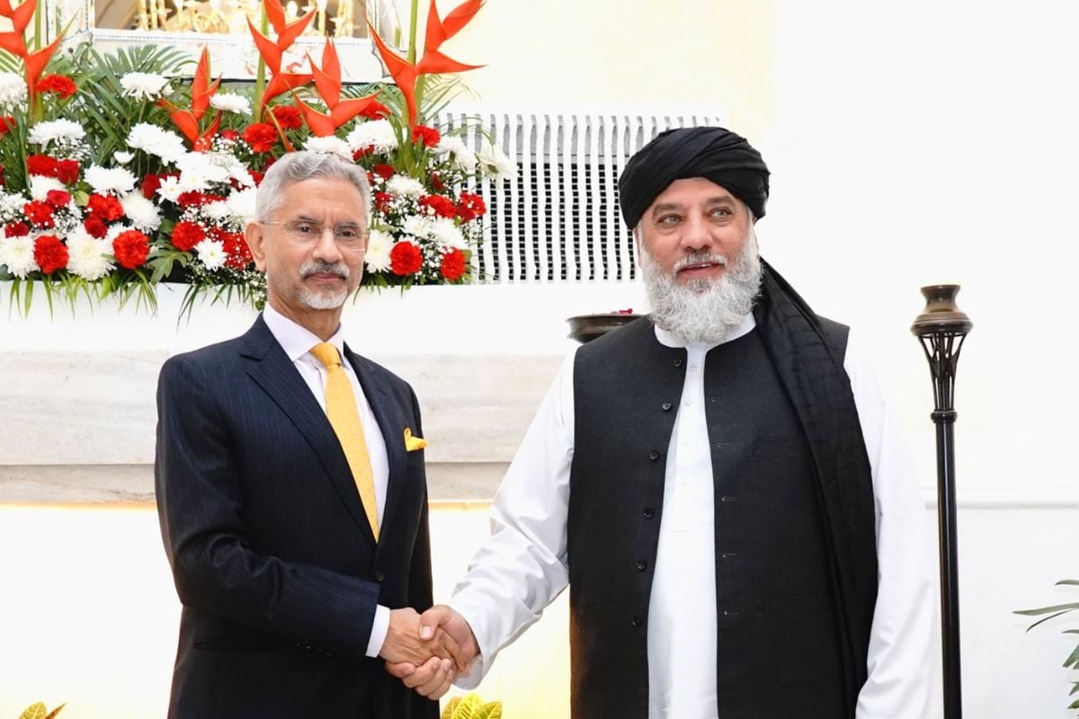 PAK पर ट्रेड बैन लगाकर भारत पहुंचे ता‍ल‍िबान मंत्री यह फोटो मुनीर को चुभेगी
