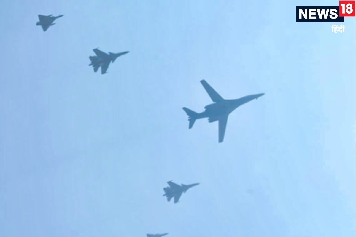 फाइटर जेट एयर डिफेंस सिस्‍टम B1B बॉम्‍बरआसमान में भारत-अमेरिका की दोस्‍ती