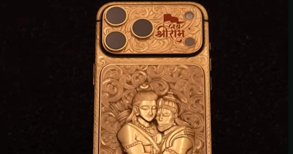 Tach – ₹50 लाख वाला आईफोन! राम-हनुमान की नक्काशी वाला iPhone 17 Pro Max का ‘जय श्री राम’ एडिशन पेश- iphone 17 pro max jai shriram edition price upto rs 50 lakh unboxes by technical guruji gaurav chaudhary