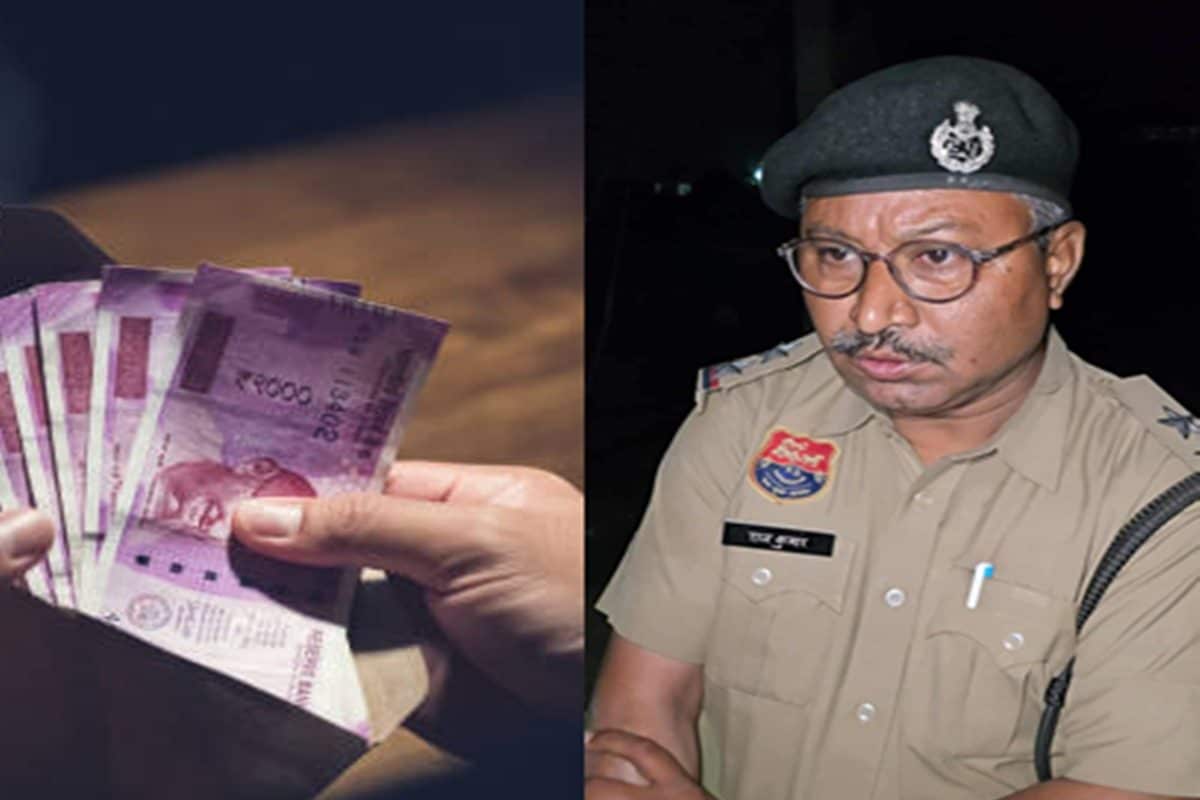 हरियाणा पुलिस के सब-इंस्पेक्टर ने बेचा ईमानरंगे हाथ रिश्वत लेते गिरफ्तार