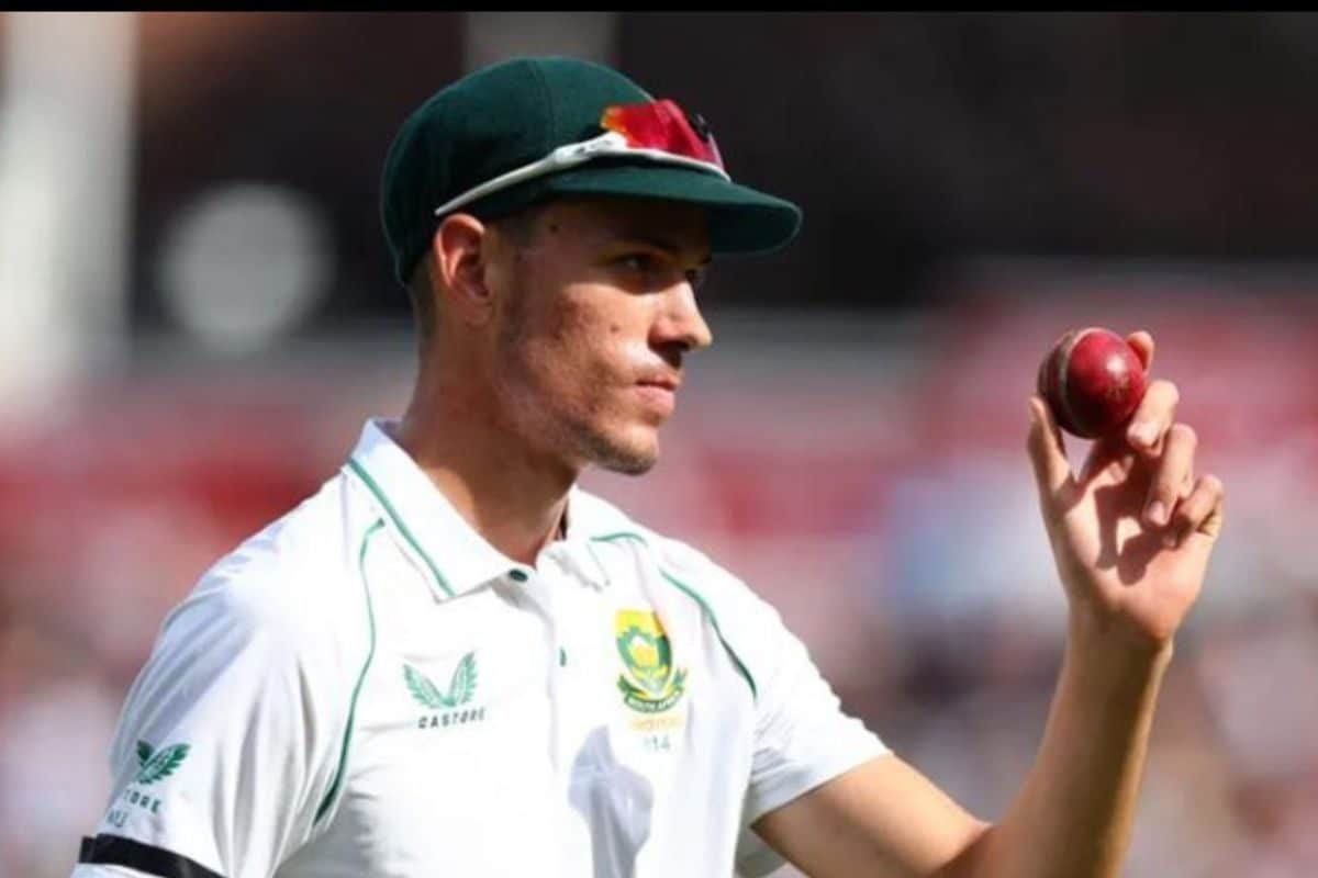 पिच पर पटक-पटक कर यानसन ने किया बल्लेबाजों का शिकार, लाल पिच पर 'लंबू' की मार