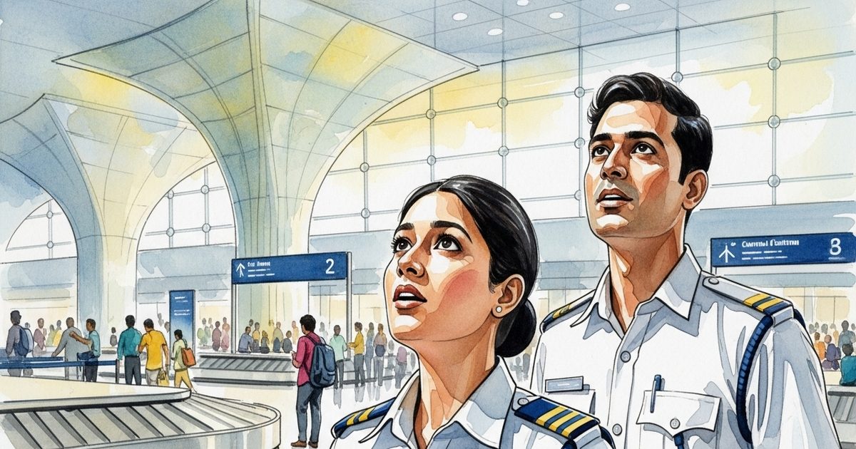 Airport में फैली मीठी चहक, खिंचे चले गए अफसर, सच्चाई जान हुए ऐसा लाल, कि...