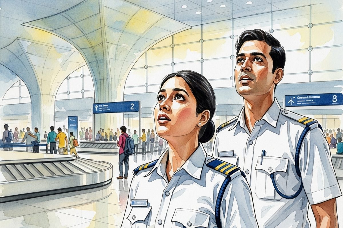 Airport में फैली मीठी चहक खिंचे चले गए अफसर सच्‍चाई जान हुए ऐसा लाल कि