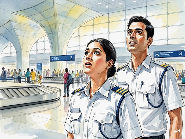 Airport में फैली मीठी चहक, खिंचे चले गए अफसर, सच्चाई जान हुए ऐसा लाल, कि... Airport में फैली मीठी चहक, खिंचे चले गए अफसर, सच्चाई जान हुए ऐसा लाल, कि...