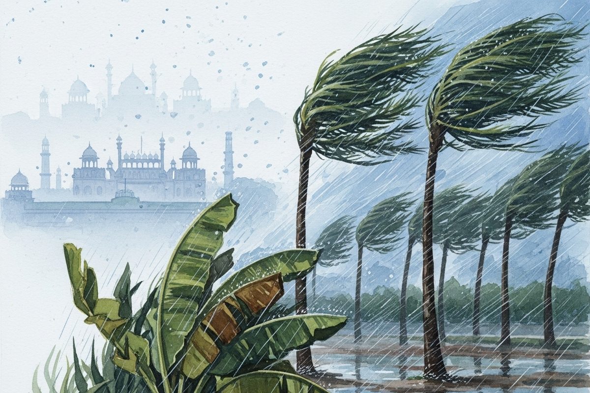 Today Weather: एक्टिव हुए 3-3 साइक्‍लोन यहां होगी तेज बारिश बढ़ेगी ठंड