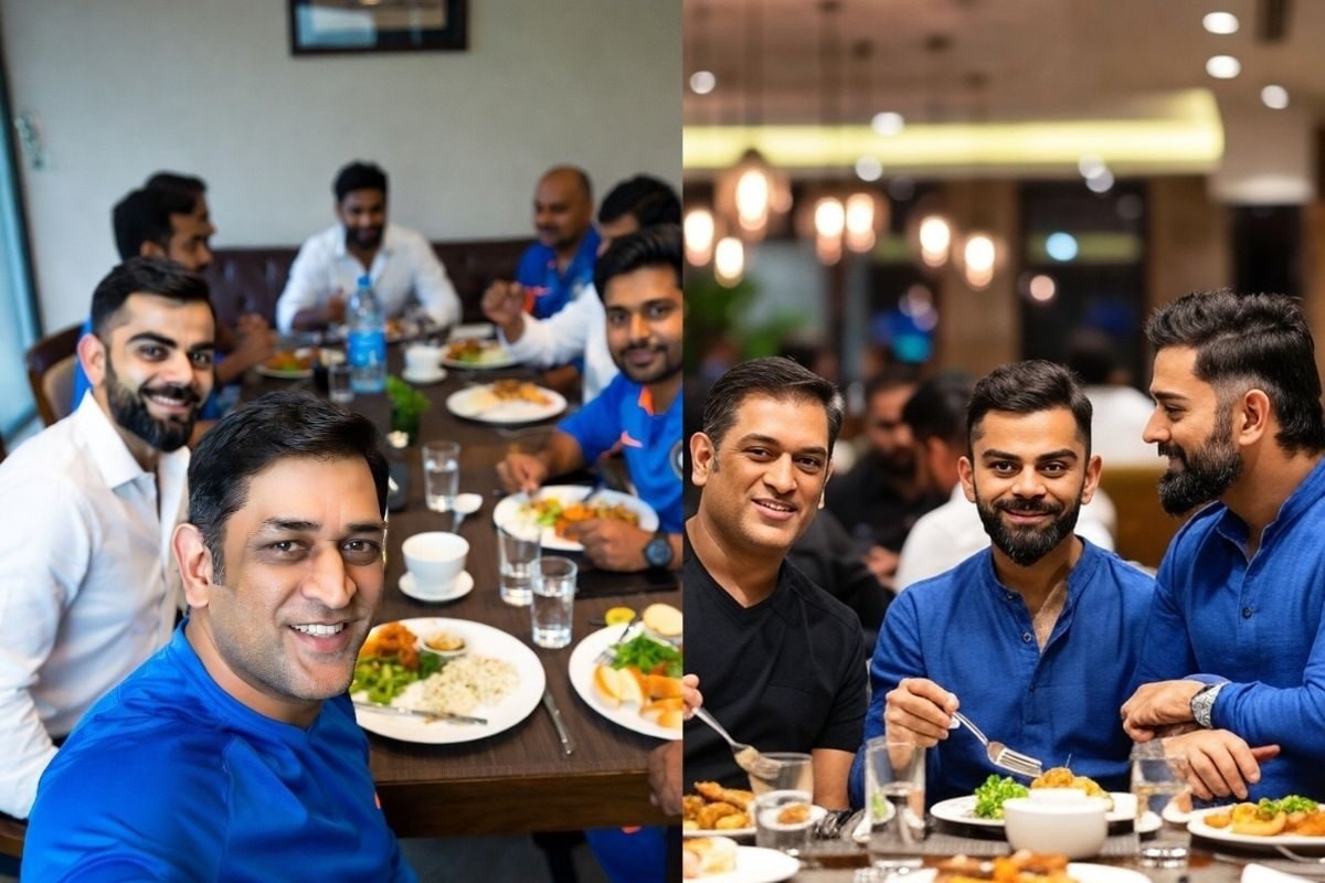 धोनी की पार्टी में किसने उड़ाया क्या, कौन है वेजीटेरियन, किसे पसंद नॉन वेज खान