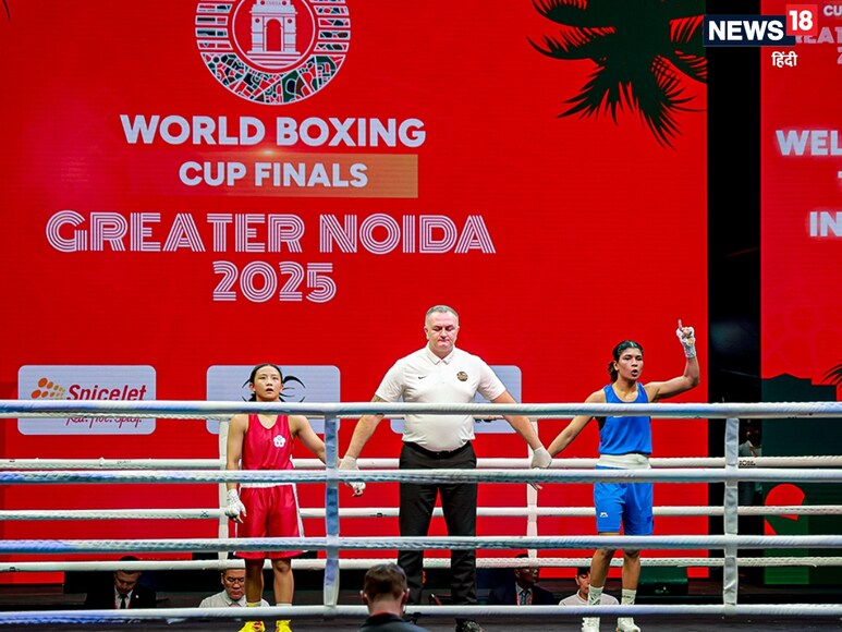 Nikhat Zareen, Nihat Zareen wins gold, World Boxing Cup Finals 2025, World Boxing Cup Finals, Jaismine stuns Olympic medalist Wu Shih Yi, निकहत जरीन, वर्ल्ड बॉक्सिंग कप फाइनल्स