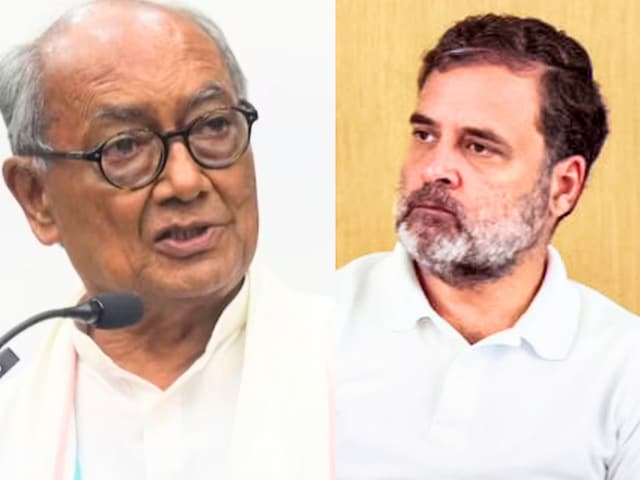 राहुल गांधी के सामने ही दिग्विजय सिंह ने कांग्रेस की रणनीति पर उठा दिए सवाल
