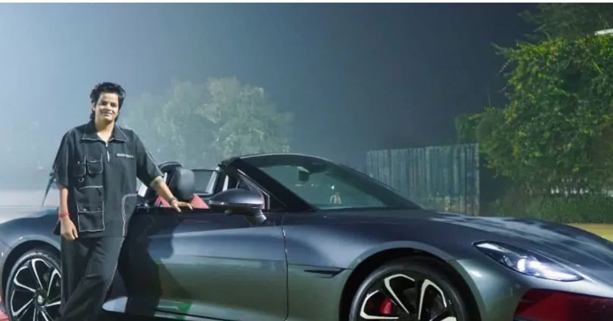 Female cricketer Shefali Verma bought MG Cyberster, know why this sports car is special