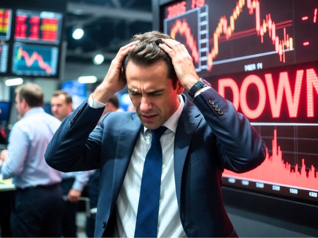 शेयर बाजार में हाहाकार मचा, निवेशकों के डूबे ₹7 लाख करोड़